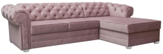 MOEBLO Ecksofa Avia, mit Schlaffunktion mit Bettkasten Eckcouch Wohnlandschaft Sofa mit Ottomane Eckgarnitur Polsterecke, (BxTxH):280x180x81 cm