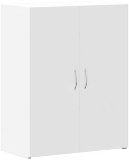 vidaXL Aktenschrank Weiß 60x32x77,5 cm Holzwerkstoff 840765
