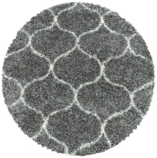 Teppium Teppich Skandinavisches Design, Rechteckig, Höhe: 30 mm, Runder Teppich Wohnzimmer Skandinavisches Design Shaggy flauschig