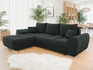 Ecksofa Lonkor mit Bettkasten und Schlaffunktion (Farbe: Velo 636)