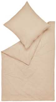 Esprit Bettwäsche CUNO Ganzjahresbettwäsche, Baumwolle, 1 teilig, 135 x 200 cm in Sand