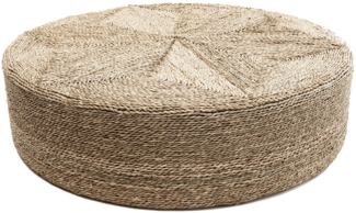 Der Riesige Pouf - Natur - Natürlich - 100x100x25cm