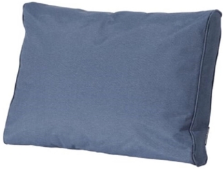 Madison Loungekissen Outdoor Garten Auflage 60x43 Sitzkissen Kissen Polster blau