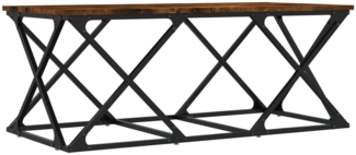 Couchtisch, Sofatisch Räuchereiche 100 x 49 x 40 cm Holzwerkstoff