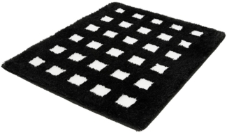 Kleine Wolke Badematte Kleine Wolke Badteppich BOXES LBH 65x55x2 cm schwarz Badematte