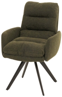 MCW Esszimmerstuhl MCW-G66-B (kein Set, 1 St), Auto-Position (dreht automatisch zurück in Ausgangsposition)