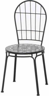 SIENA GARDEN Stapelstuhl Como Stahl mit Mosaikoptik