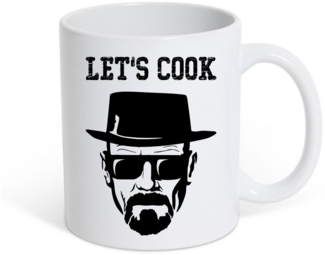 Youth Designz Tasse Lets Cook Heisenberg Kaffeetasse Geschenk, Keramik, mit trendigem Motiv