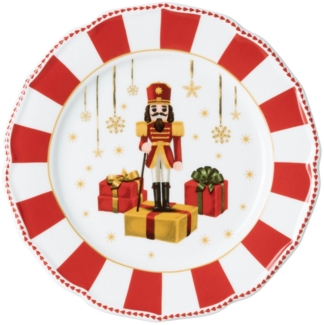 Hutschenreuther Frühstücksteller Christmas Love red Teller flach 22cm