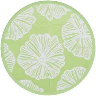 vidaXL Outdoor-Teppich ARAKIL Grün Ø200 cm PP 368600