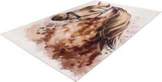 Obsession Kinderteppich My Torino Kids 236, rechteckig, Höhe: 5 mm, Spielteppich, Motiv Pferd, Kinder- und Jugendzimmer