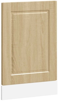 vidaXL Geschirrspülerblende Porto Sonoma-Eiche 45x1,5x67 cm 854130
