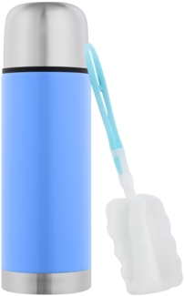 Isolierflasche 350 ml Edelstahl Hellblau