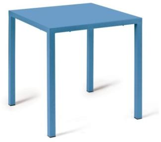 Kleiner Beistelltisch Quatris 60x60x75 cm blau