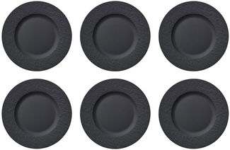 Villeroy & Boch Frühstücksteller Manufacture Rock, Spülmaschinengeeignet