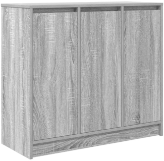 vidaXL Sideboard Grau Sonoma 85x34x76 cm Holzwerkstoff 861630