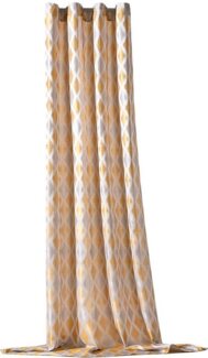 Weckbrodt Vorhang Raute, Ösen (1 St), blickdicht, Jacquard, Jacquard, strukturiert, blickdicht, Muster Raute, Gardine, Store