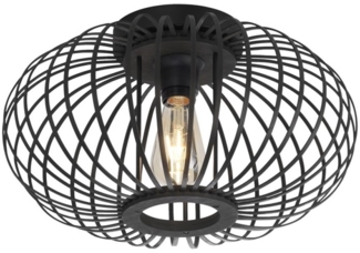JUST LIGHT 11410-18 RACOON Deckenleuchte schwarz 40cm E27