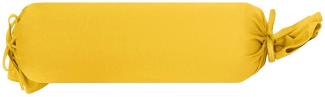 Formesse Bella Donna Jersey Kissenbezug Restposten|ca. 15x40 cm| goldgelb