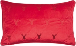 pad Kissenhülle Elk Hirschkopf Rot (35x60 cm) 11297-Q40-3560