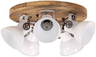 vidaXL Deckenleuchte 25 W Weiß 50x50x25 cm E27 371832