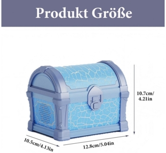 VIVIHEYDAY LED Nachtlicht Sternenhimmel Projektor, Kreativ Schatztruhe Galaxy Projector für, Zimmer Deko, LED Polarlicht Lampe mit 8 Beleuchtungsmodi &, Fernbedienung, Erwachsene Kinder Schlafzimmer/Party/Geschenk