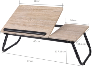 Urban Living Sofa-Tablett Laptop-Tablett Betttablett 555048