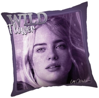 Billie Eilish Kopfkissen (1 Stück) Premium Dekokissen mit beidseitigem Digitaldruck