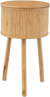 KidsDepot Mylla Rattan Tisch Holz natur