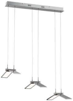 LED Pendelleuchte, Spots klappbar, L 70,5 cm