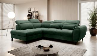 Wohnideebilder Noble Dunkelgrün Ecksofas & Eckcouches CO-NOB-LT-35LO