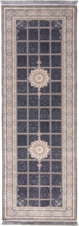 Morgenland Orientalischer Webteppich - Eastern Elegance - läufer - 200x100 - Dunkelblau