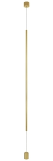 Nova Luce 9088106 ELETTRA LED Pendelleuchte 1-flammig 3000K Messing Gold
