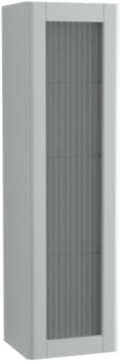 BADEDU PINA Hochschrank 35 cm breit, Grau