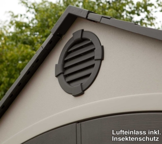 Lifetime Kunststoff Gerätehaus Jubiläumshaus |