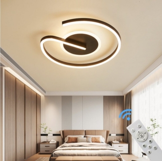 Euroton LED Deckenleuchte LED Deckenleuchte Fernbedienung Lichtfarbe einstellbar dimmbar Lampe, LED fest integriert, Deckenleuchte mit Fernbedienung Helligkeit: Dunkel-Hell, 10%-100% dimmbar. Lichtfarbe: kaltweiß-neutalweiß -warmweiß, 7000k-3000k stufe...