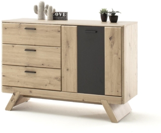 Sideboard Calais - Balkeneiche / Cosmos Grey
