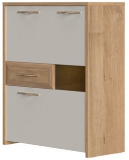 Home affaire Highboard Gala, Kommode, Höhe 115 cm, UV lackiert, kratzfest, hochglänzend