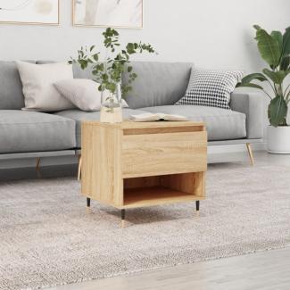 vidaXL Couchtisch Sonoma-Eiche 50x46x50 cm Holzwerkstoff 830898