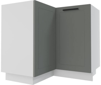 Eck-Unterschrank KVANTUM 2-türig 90x90cm Ausstattung & Farbe wählbar Q-D12/90