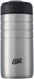 ESBIT MAJORIS Edelstahl Thermobecher mit Klick-Verschluss, 450ML, Silber