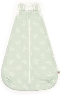 Ergobaby Babyschlafsack Sommer Neugeboren 56-62 Baumwolle, Sommerschlafsack Baby Schlafsack 0-6 Monate 0. 5 TOG, Starry Mint