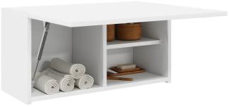 vidaXL Bad-Wandschrank Weiß 60x25x30 cm Holzwerkstoff 860058