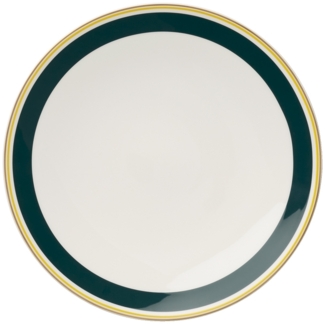 Dibbern Capri Teller 28 cm Dunkelgrün / Gelb