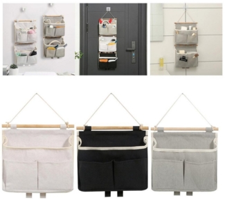 PRIISF Organizer Hängeaufbewahrung Türaufhängetasche Aufbewahrung Storage Wandtasche (Aufbewahrungsbox Hänge Organizer, 6*25*23cm), Hängeorganizer Hängetasche Faltbare Aufhängetasche