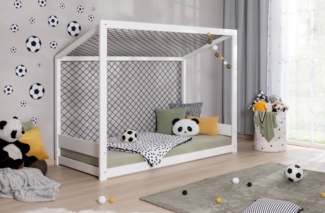Kinderbett Fußballbett "Kimi" 90x200 Kiefer massiv