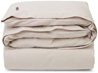 Lexington Bettwäsche Bettwäsche Bettbezug Pin Point Beige (135x200 cm)
