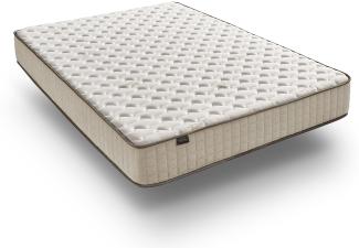 IKON SLEEP Bio-Speicher-Viskogel Matratze mit Gelpartikeln, Memory-Schaum Viskoelastisches Gel Stretch-Gewebe aus Bambus Ultraschall-Plattform, Bunt, 105x180 cm