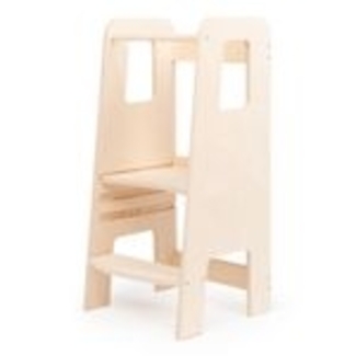 Emu Lernturm Kletterhilfe Montessori Multiplex 40,5 x 86 x 38 cm Natur