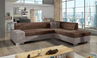 Wohnideebilder Porto Braun Ecksofas & Eckcouches P29